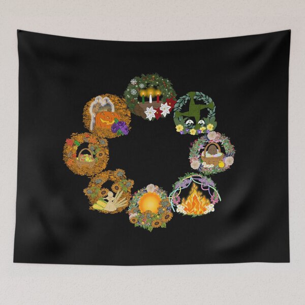Item preview, Full Wheel of the Year designed and sold by GemimaRosaArt.