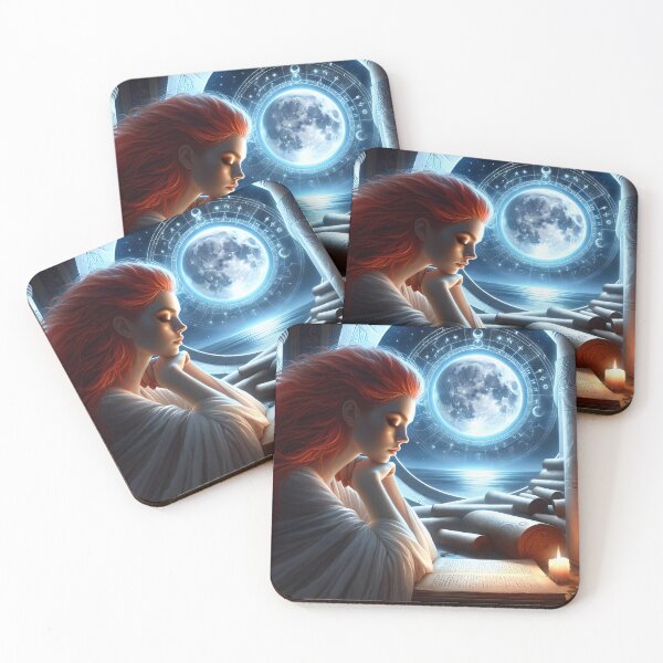 Item preview, Peaceful Moon Studies: The Lunar Reflection  designed and sold by ArtByAavelle.