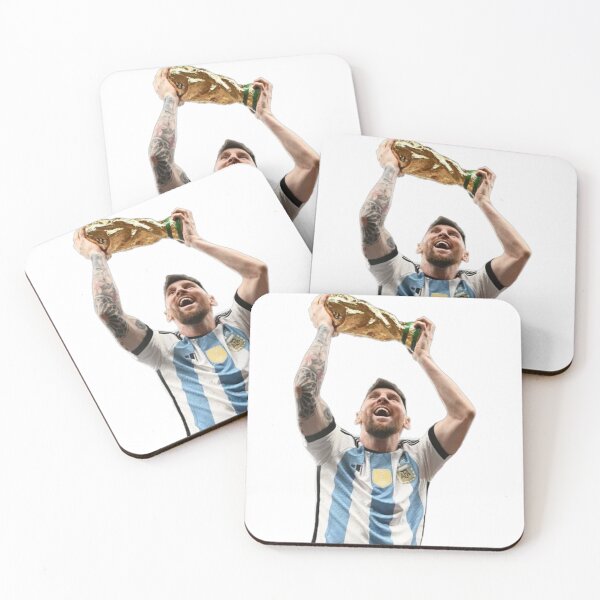 Item preview, Lionel Messi lifting the World Cup designed and sold by Pixel Dynamo.