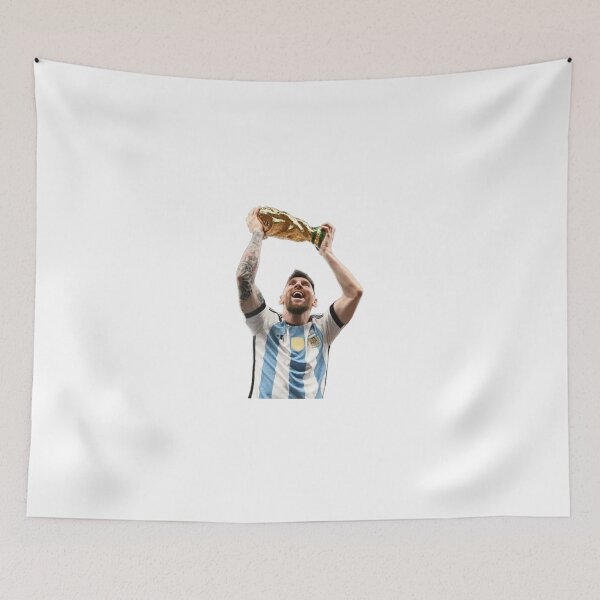 Item preview, Lionel Messi lifting the World Cup designed and sold by Pixel Dynamo.
