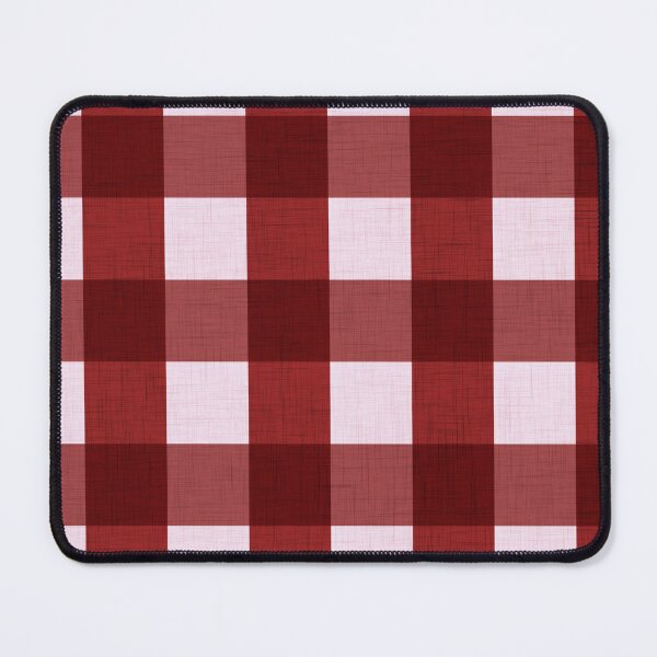 Artikelvorschau, Weißer und roter Gingham entworfen und verkauft von Theartsygarden.