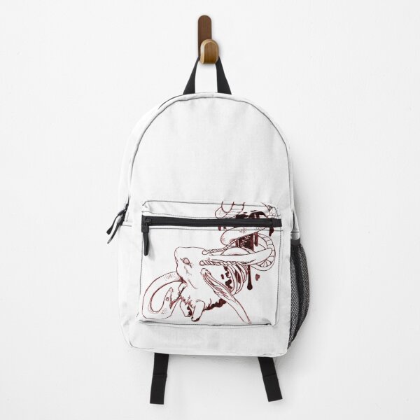 Item preview, Dark fantasy fine-line art (red) designed and sold by Secretlyskilled.