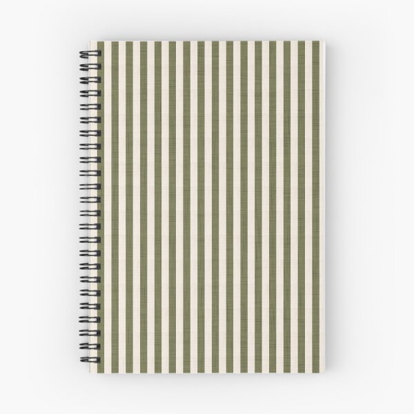 Item preview, Green linen stripes designed and sold by Theartsygarden.