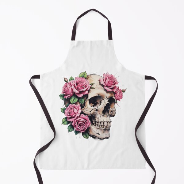 Item preview, Pink Rose Skull designed and sold by MoonlitSpirit.