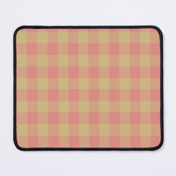 Artikelvorschau, Rosa-beiger Leinen-Gingham entworfen und verkauft von Theartsygarden.