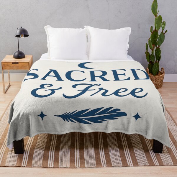 Item preview, Sacred & Free – Boho Spirit Design for Light Apparel designed and sold by GardenReign.