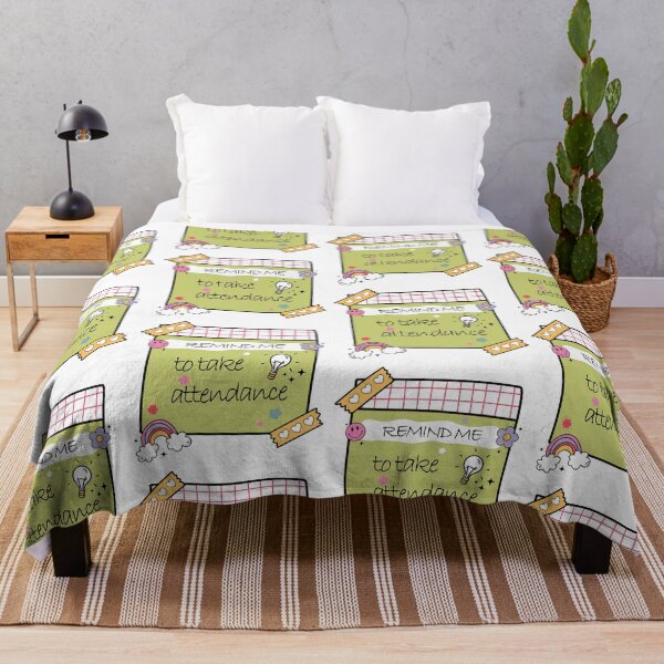 Item preview, Reminder: Take Attendance – Cute Teacher Sticky Note Design designed and sold by EmeraldeaArt.