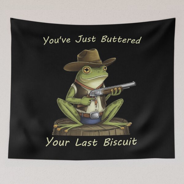 Item preview, You've Just Buttered Your Last Biscuit – Funny Southern Quote designed and sold by JustBeCreative9.
