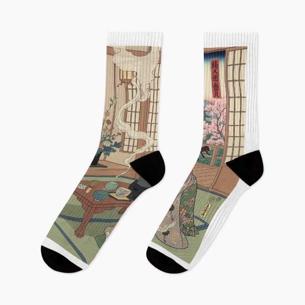 Item preview, japanese oiran playing shamisen designed and sold by AnGaSan.