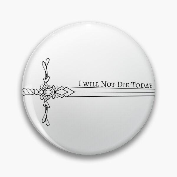 Item preview, Violet Sorregail I Will Not Die Today designed and sold by BookishBurns .
