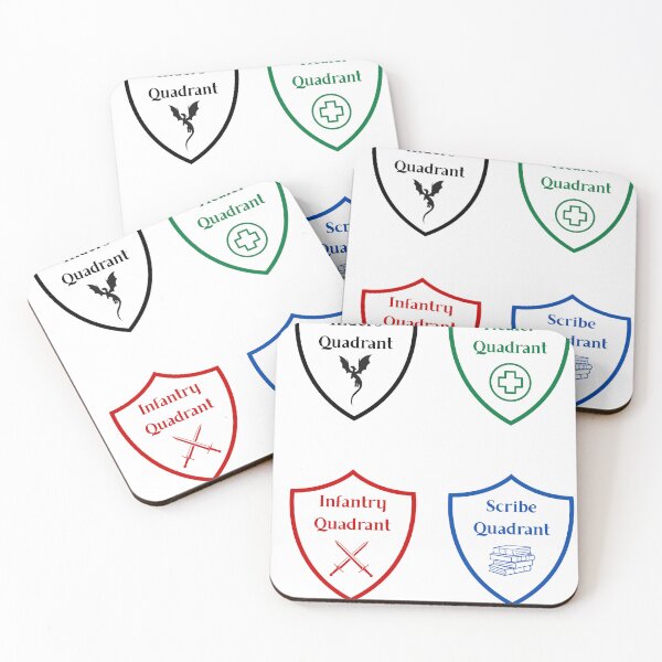 Item preview, Basgiath War College Quantrants designed and sold by BookishBurns .