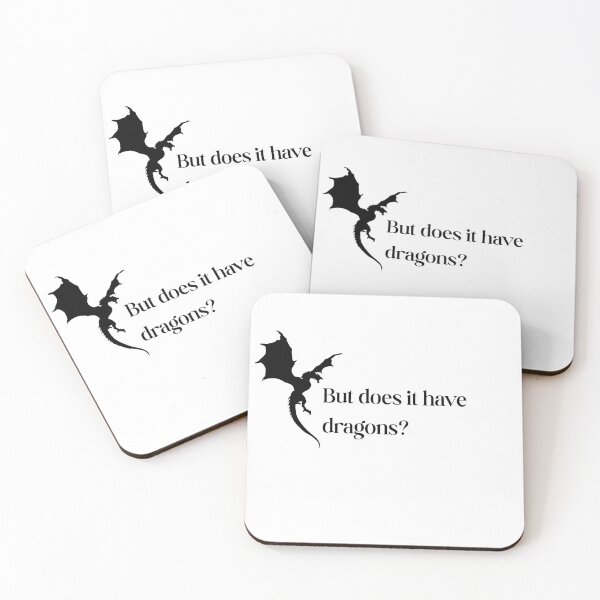 Item preview, But does it have dragons? designed and sold by BookishBurns .