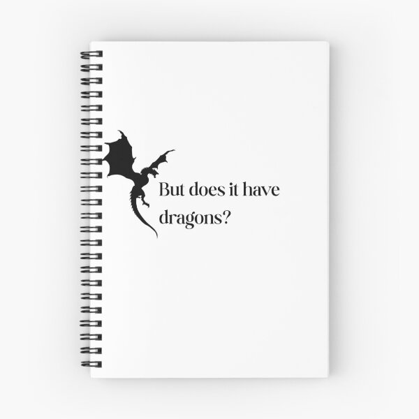 Item preview, But does it have dragons? designed and sold by BookishBurns .