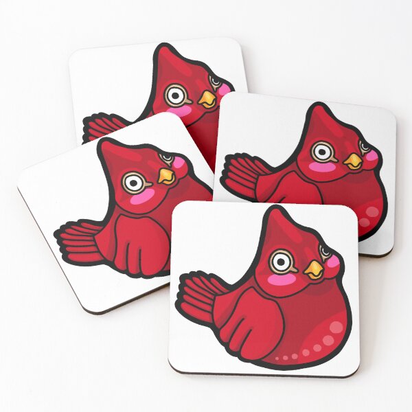Item preview, Silly Red Cardinal designed and sold by Miskobineshii.