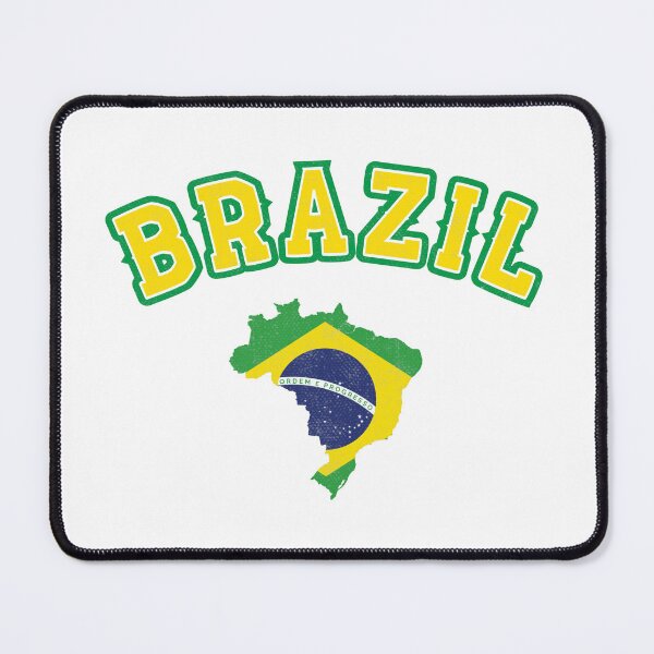 Item preview, Brazil Map Flag designed and sold by UNK-Fatigues.