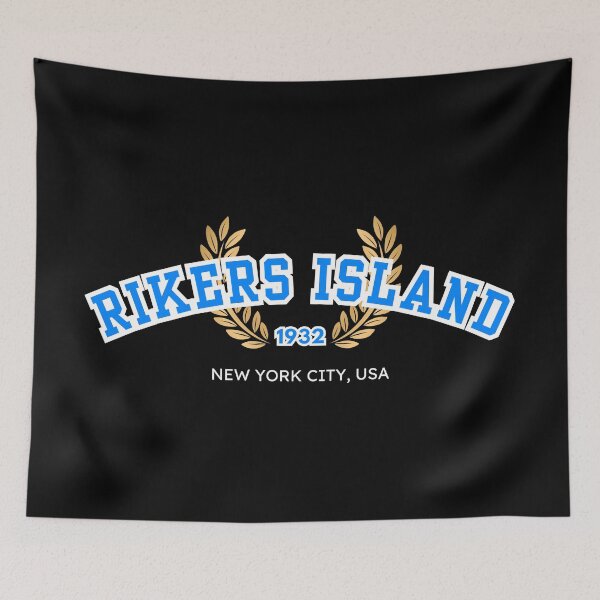 Item preview, Rikers Island Jail University, Blue and White designed and sold by UNK-Fatigues.