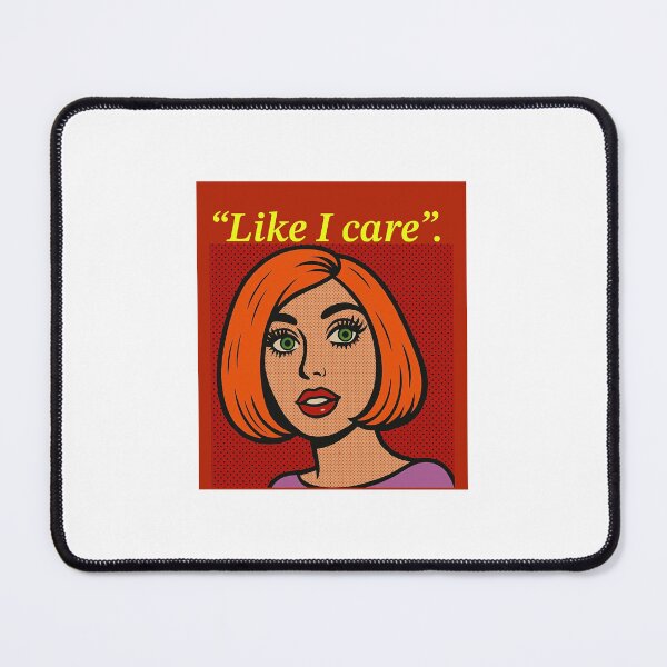 Item preview, Ginger really doesn’t care. designed and sold by Woofie Amsterdam.
