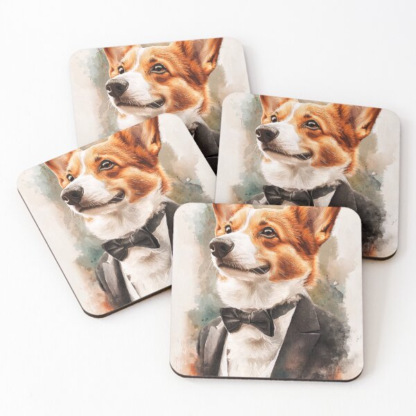 Item preview, Corgi in Tuxedo designed and sold by SeasandSJ.