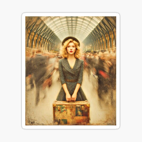 Item preview, The Station Between Worlds designed and sold by Beautiful Chaos Kitten.