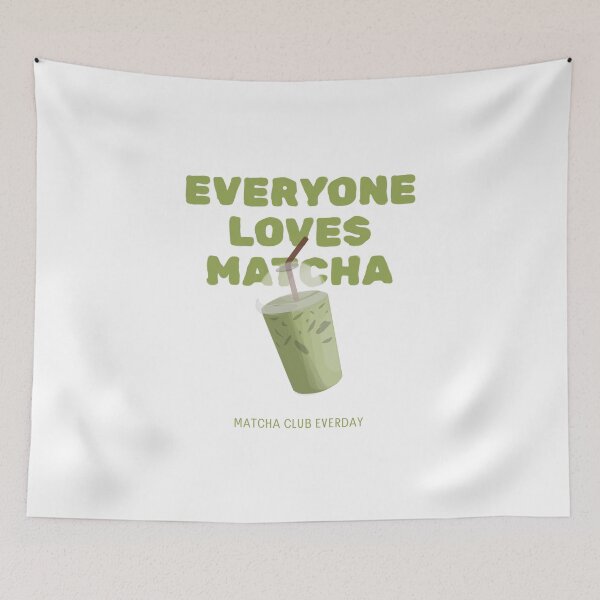 Item preview, Everyone Loves Matcha Drink Tee designed and sold by Small Joy Supply.