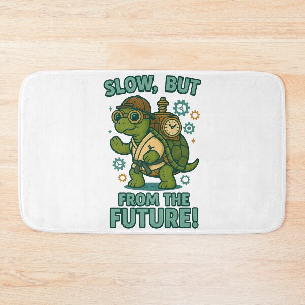 Item preview, Steampunk Time-Traveling Turtle - Slow But From The Future designed and sold by k3rstman1.