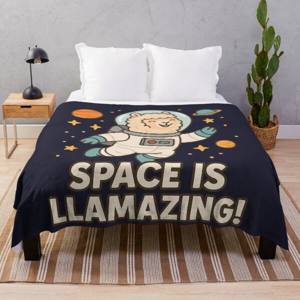 Item preview, Space Is LLamazing Astronaut LLama Alpaca designed and sold by k3rstman1.