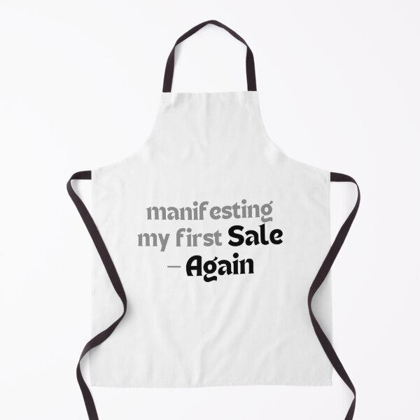 Item preview, Manifesting My First Sale — Again | Motivational Quote for Redbubble Artists & POD Creators designed and sold by MakeMyDaze.