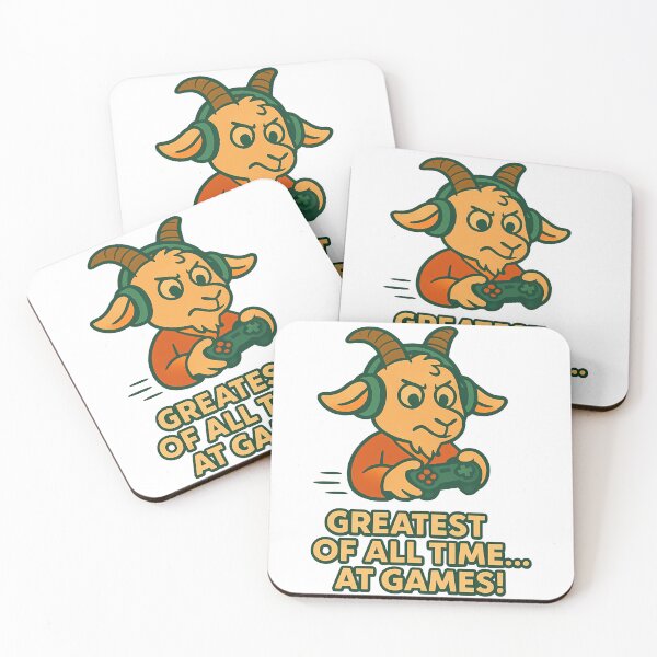 Item preview, The Greatest Of All Time at Games Goat gamer designed and sold by k3rstman1.