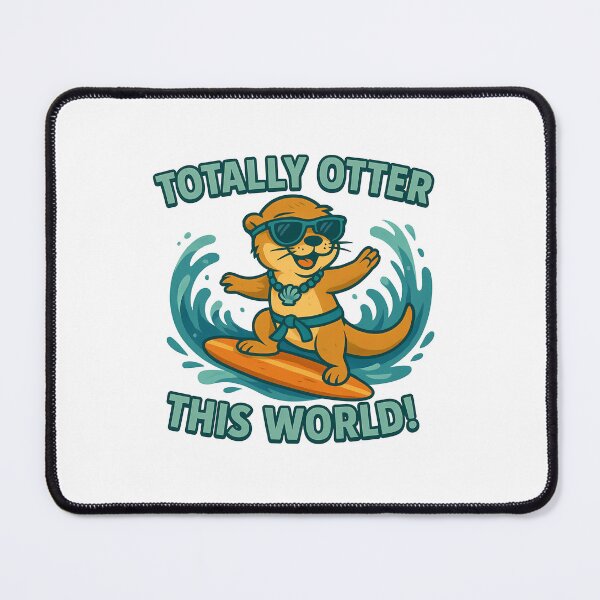 Item preview, Totally Otter This World Cool Surfing designed and sold by k3rstman1.