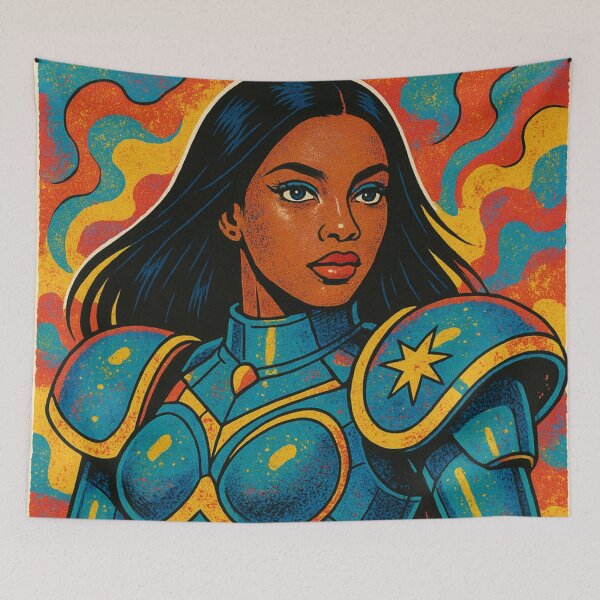 Item preview, Strong Warrior Abstract Armed designed and sold by JonelleTshirts.