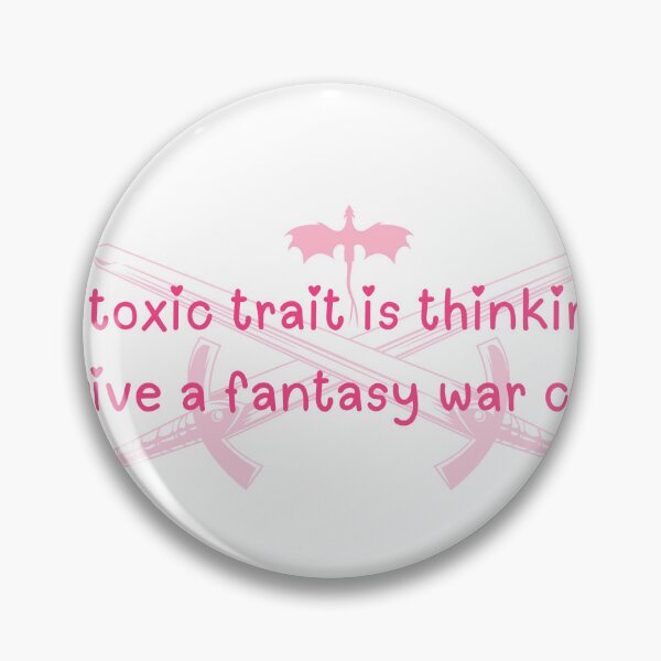 Item preview, Fantasy Toxic Trait designed and sold by BookishBurns .