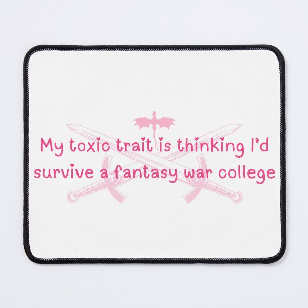 Item preview, Fantasy Toxic Trait designed and sold by BookishBurns .