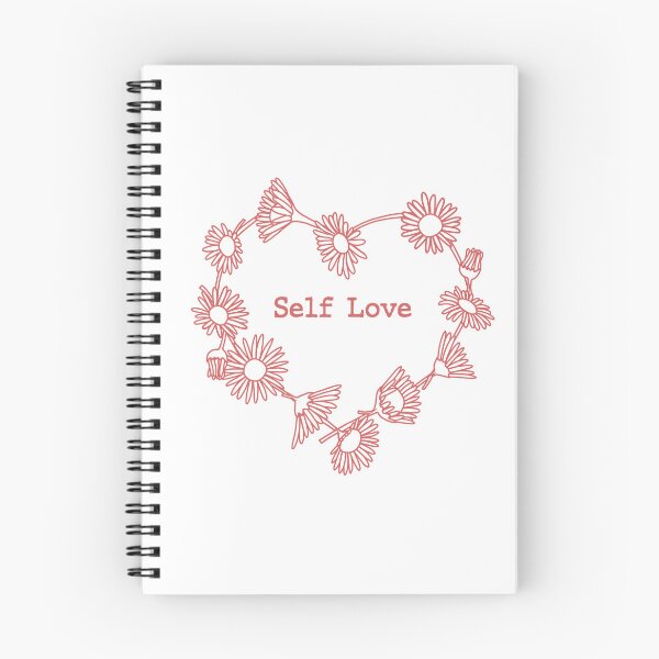 Item preview, Self Love Daisy Heart – Minimal Line Art designed and sold by The secret storage room.