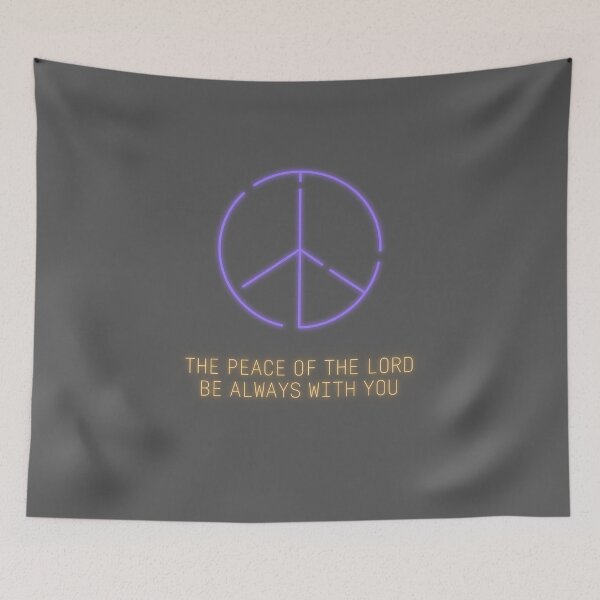 Item preview, The Peace of the Lord Be Always With You designed and sold by Canterbury Episcopal Campus Ministry at Texas Tech University .