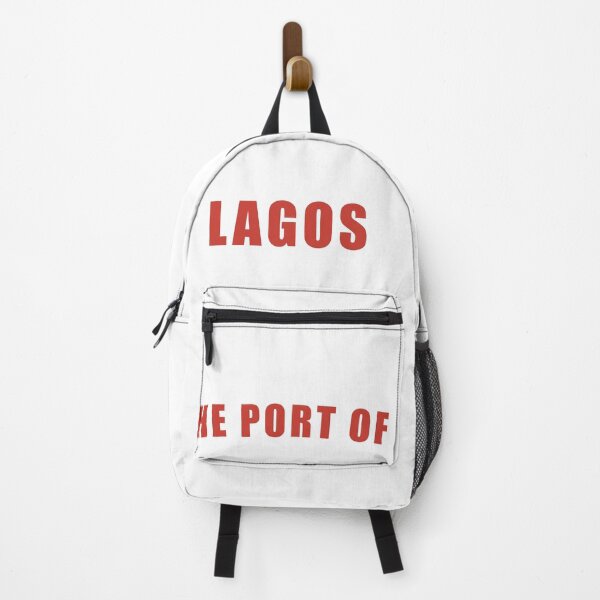 Item preview, The Port of Lagos – Minimalist Nautical Typography designed and sold by NijaDrip.