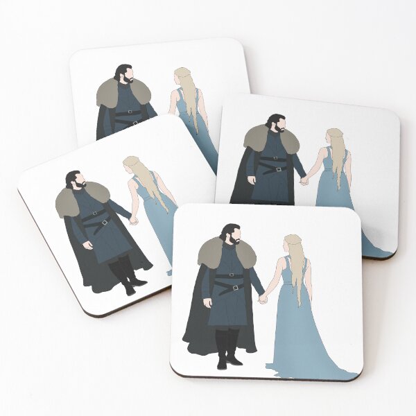 Item preview, daenerys and jon snow (game of thrones) designed and sold by Alpha1810.