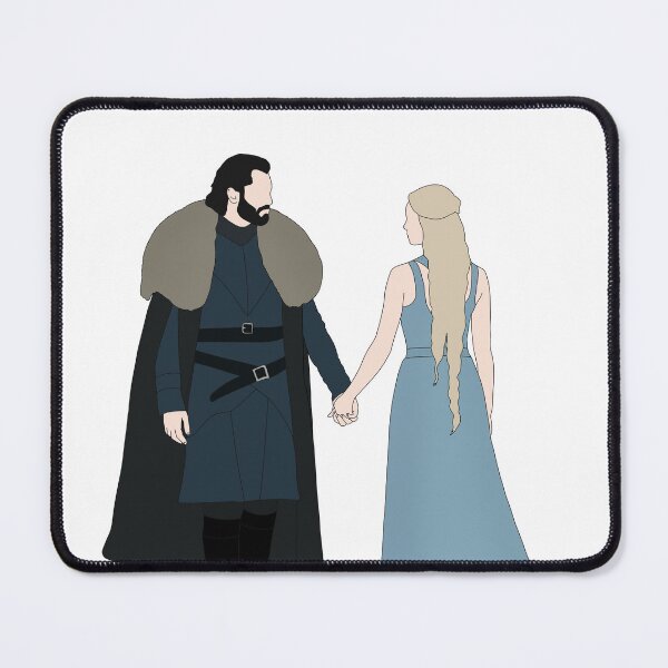 Item preview, daenerys and jon snow (game of thrones) designed and sold by Alpha1810.