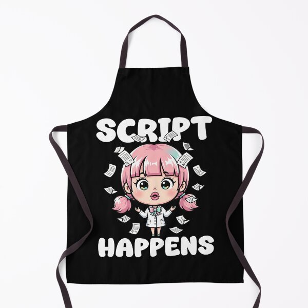 Item preview, SCRIPT HAPPENS - PHARMACIST designed and sold by KEF Custom.