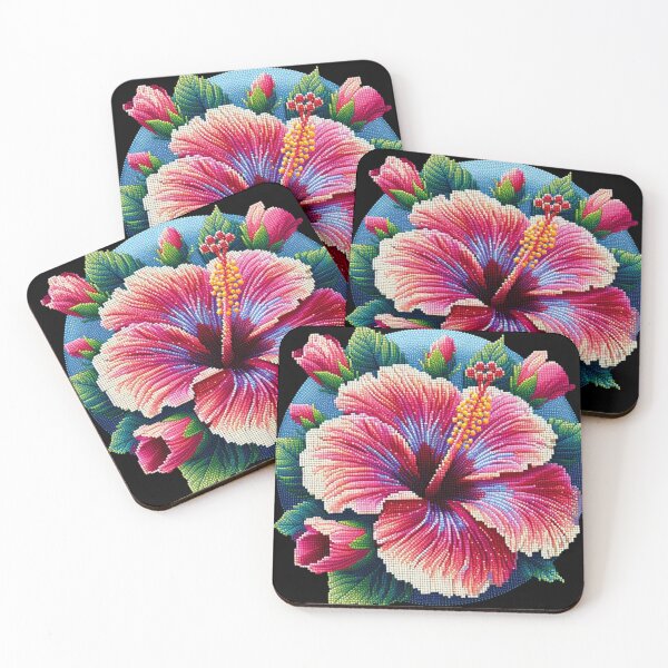 Item preview, Sparkling Hibiscus designed and sold by Sunflwrconcepts and Designs.