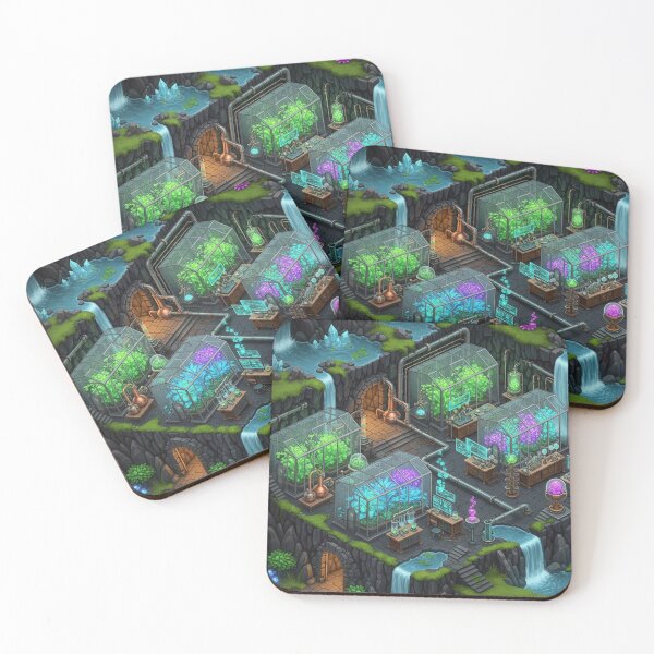 Item preview, Secret Underground Botanical Lab - Science & Mystery Garden designed and sold by InspireHaven.