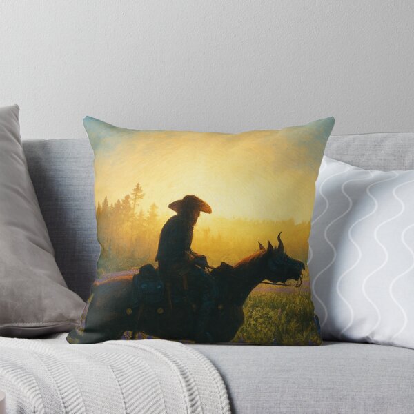 Item preview, Cowboy rides at sunset designed and sold by BIG-E's PlayHouse.