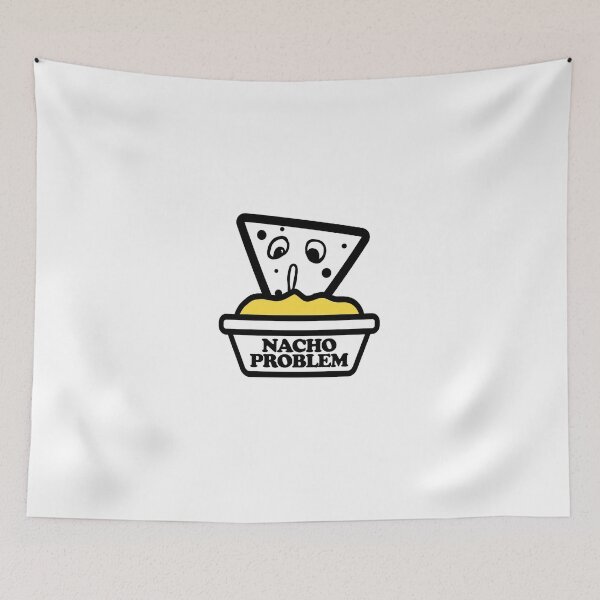 Item preview, Nacho Problem – Funny Cheese Pun Design designed and sold by The secret storage room.