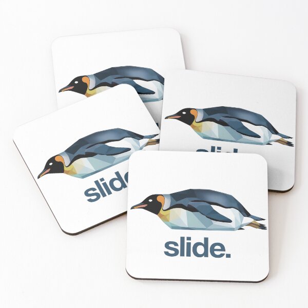 Item preview, Slide. (Low Poly Penguin) designed and sold by Subtext Design.