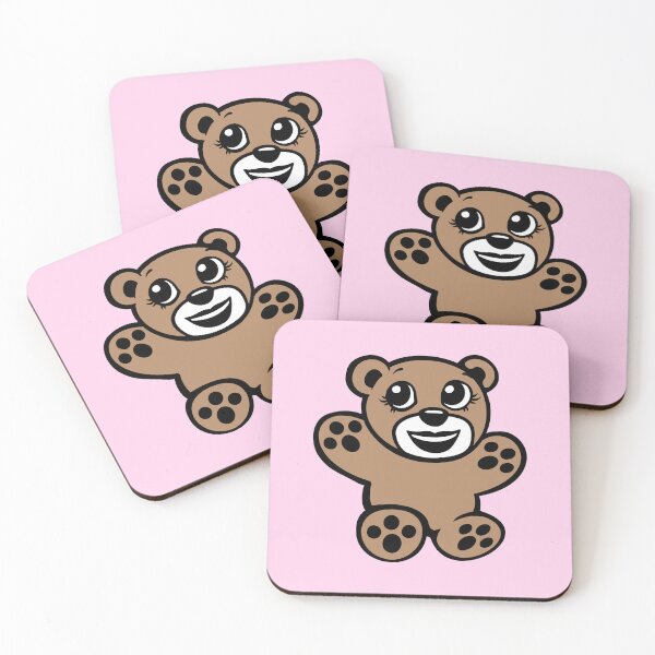 Item preview, Bear Girl Happy Teddy Cute Beautiful Woman Grizzly designed and sold by shirt-o-mat.