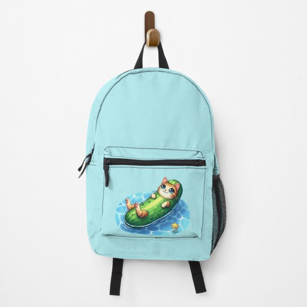 Item preview, Pickle Cat in the Pool designed and sold by CAutumnTrapp.