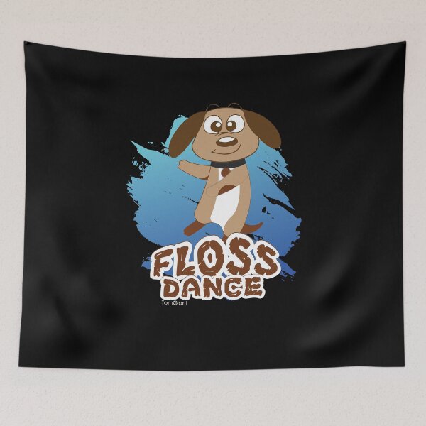 Item preview, Floss Dance Move Dog designed and sold by TomGiantDesigns.