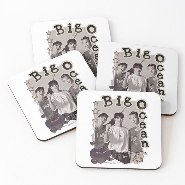 Item preview, Big Ocean Kpop Group Retro Collage Design designed and sold by HELL0WBELLO.