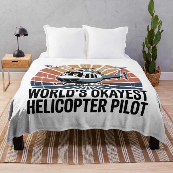 Item preview, World’s Okayest Helicopter Pilot, Funny Aviation Gift for Heli Pilots Classic T-Shirt designed and sold by podlook.