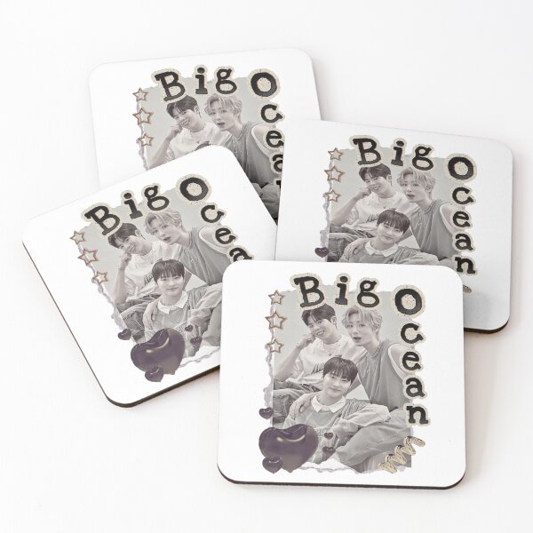 Item preview, Big Ocean Kpop Group Retro Collage Design designed and sold by HELL0WBELLO.