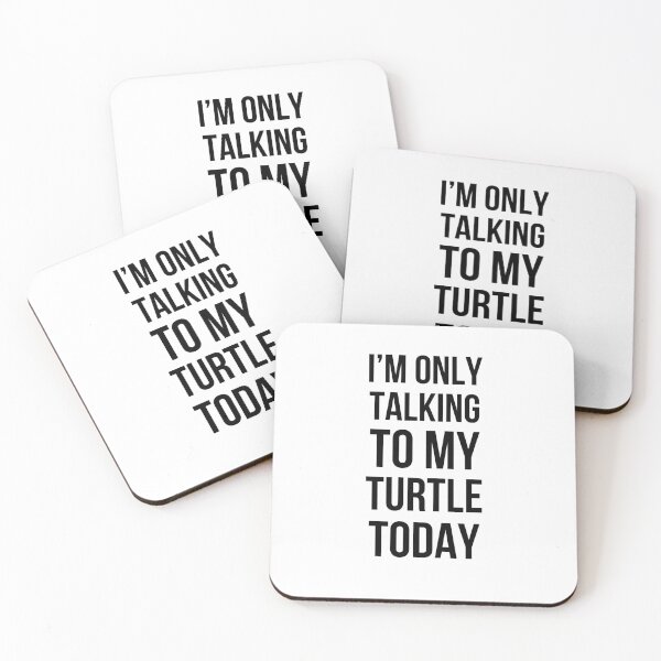 Item preview, I'm only talking to my turtle today funny turtle mom/dad designed and sold by snowry.